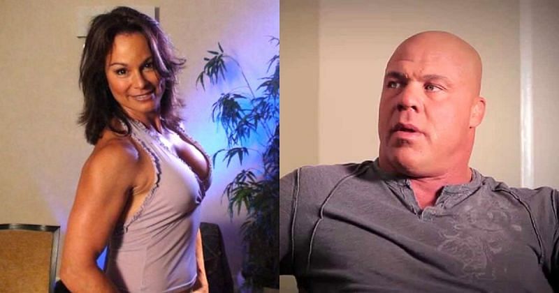 Ivory and Kurt Angle.