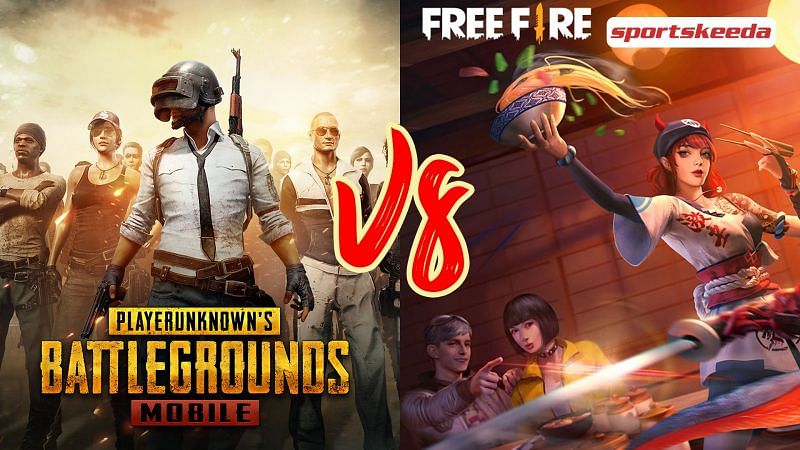 PUBG Mobile vs. Free Fire: 5 major differences between both games in 2021
