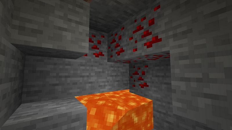 Careful... (Image via Minecraft)