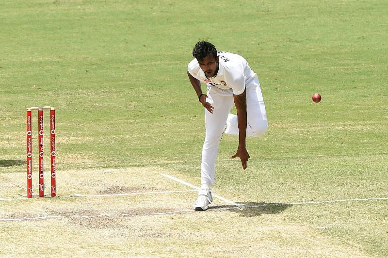 T Natarajan was one of the star performers in India&#039;s win in the Brisbane Test