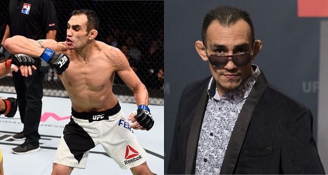"I cut the umbilical cord with an elbow strike!" - Tony Ferguson in a jovial mood as he celebrates his 37th birthday