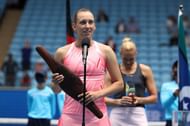 Elise Mertens at the WTA 500 Gippsland Trophy 2021