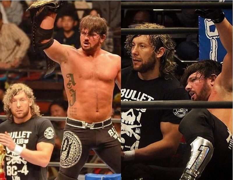 Kenny Omega and AJ Styles were stablemates in the Bullet Club