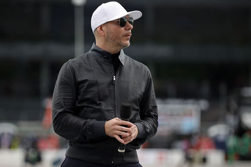 . Pitbull is coming back to Miami as an owner of a NASCAR team. (Photo by Chris Graythen/Getty Images)