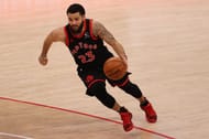 Fred VanVleet #23 of the Toronto Raptors.