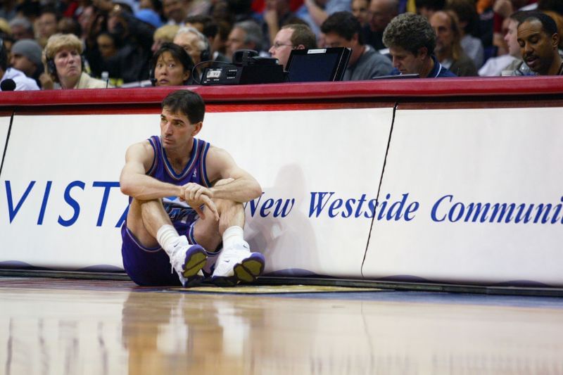 Stockton with the Utah Jazz in 2003.