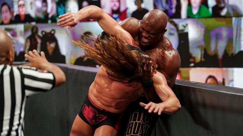 Bobby Lashley and Riddle on WWE RAW