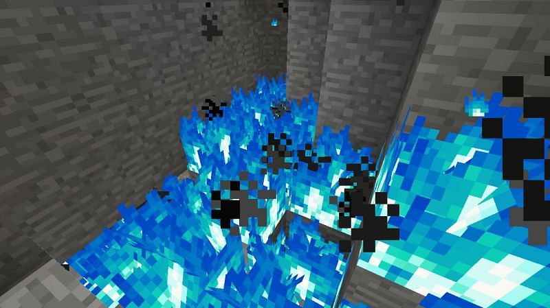 How To Get Blue Fire In Minecraft, How To Put A Fire Pit In The Ground Minecraft Bedrock