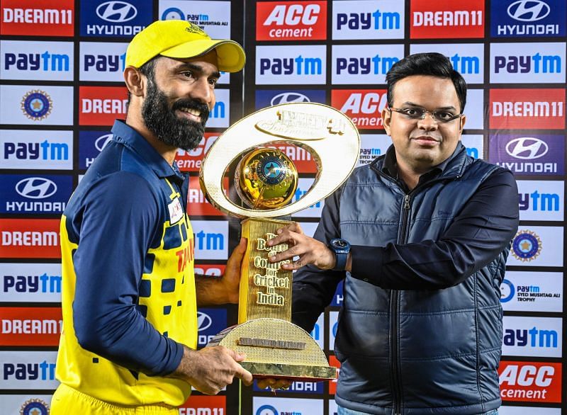 Dinesh Karthik led Tamil Nadu to their second SMAT triumph on Sunday (January 31)