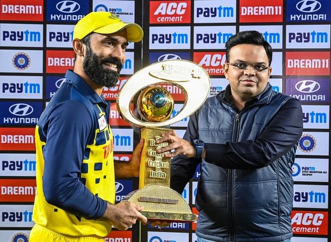 “Just to see Natarajan and Sundar go there, I am sure there’ll be a few more” – Dinesh Karthik after SMAT 2021 win