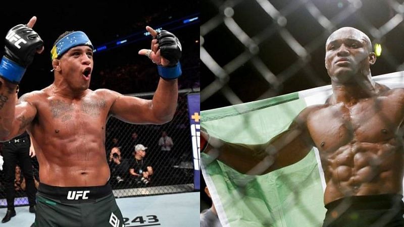 Gilbert Burns (left); Kamaru Usman (right)