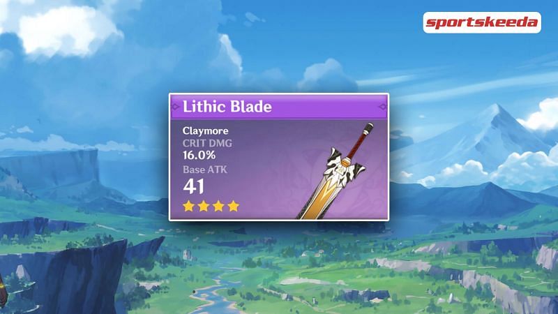 Lithic Blade in Genshin Impact