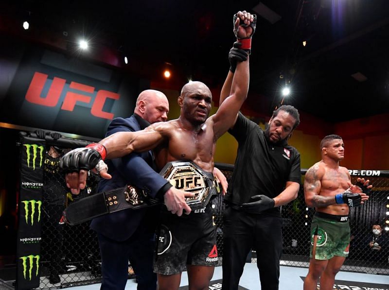 Kamaru Usman proved his greatness again at UFC 258 by stopping Gilbert Burns.