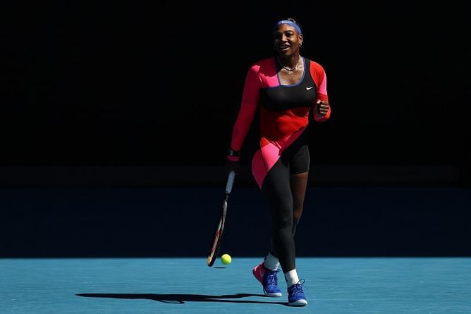"Ok Serena, you got this" - Serena Williams to herself on the way to record-tying 54th Slam QF