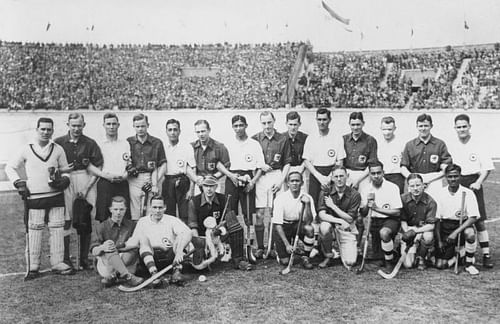 1928 Summer Olympics - Hockey- India vs Netherlands