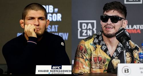 Khabib Nurmagomedov (Left) and Dillon Danis (Right) have over a decade-long rivalry