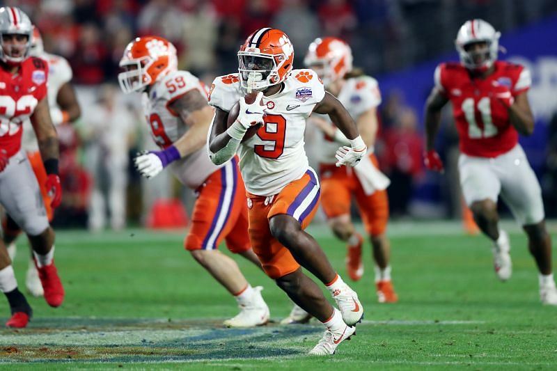 Travis Etienne is the number one RB prospect in the 2021 NFL Draft