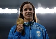 Ekaterini Stefanidi of Greece at the Rio 2016 Olympic Games