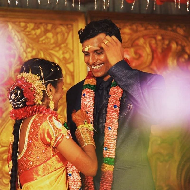T Natarajan wedding photos
