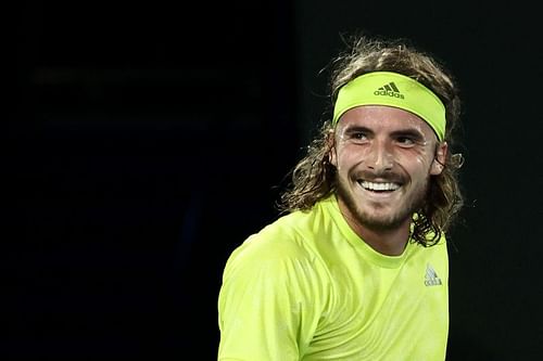 Stefanos Tsitsipas after beating Rafael Nadal