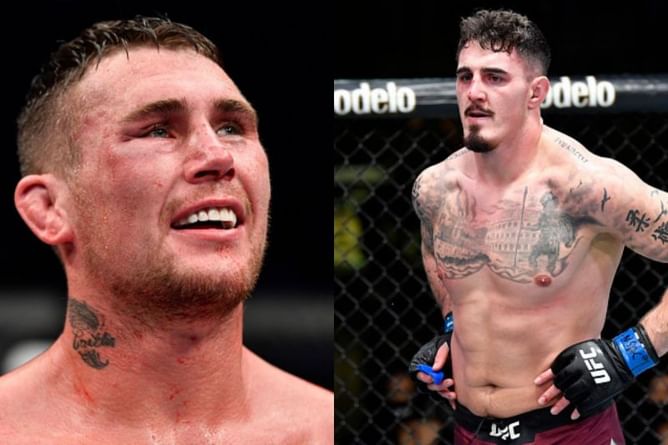 Watch: When Latest UFC heavyweight sensation Tom Aspinall got the better of middleweight star Darren Till in sparring