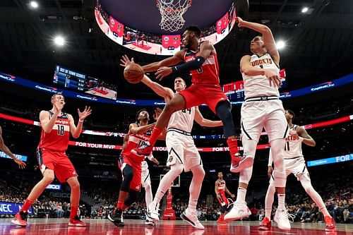 The Denver Nuggets travel east to face the Washington Wizards