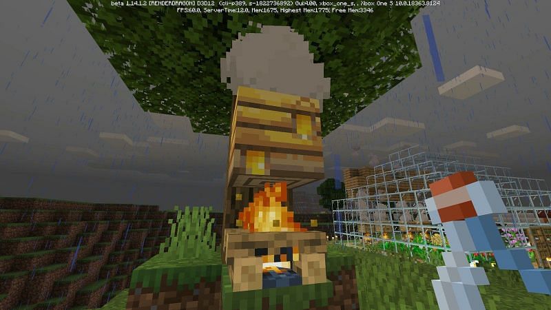 How to get honeycombs(Image via Mojang)