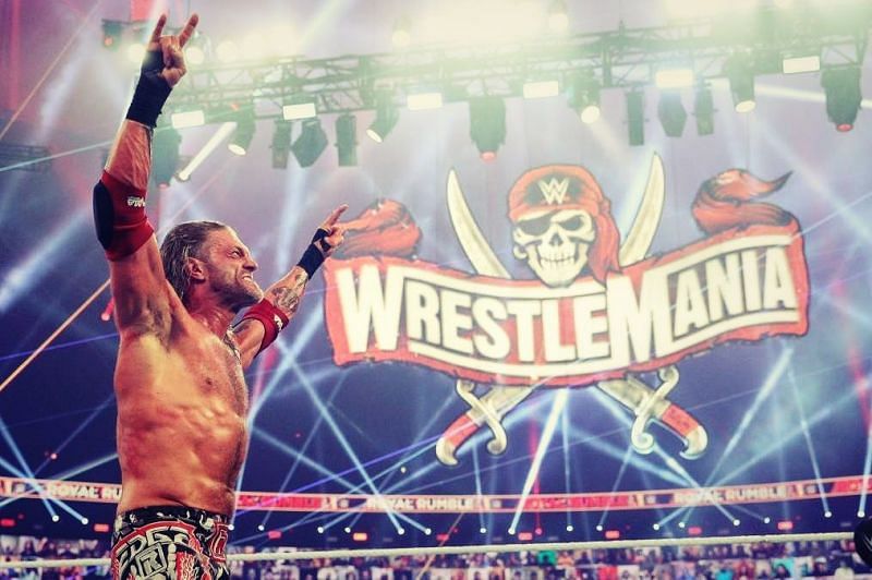 Edge won the 2021 Royal Rumble