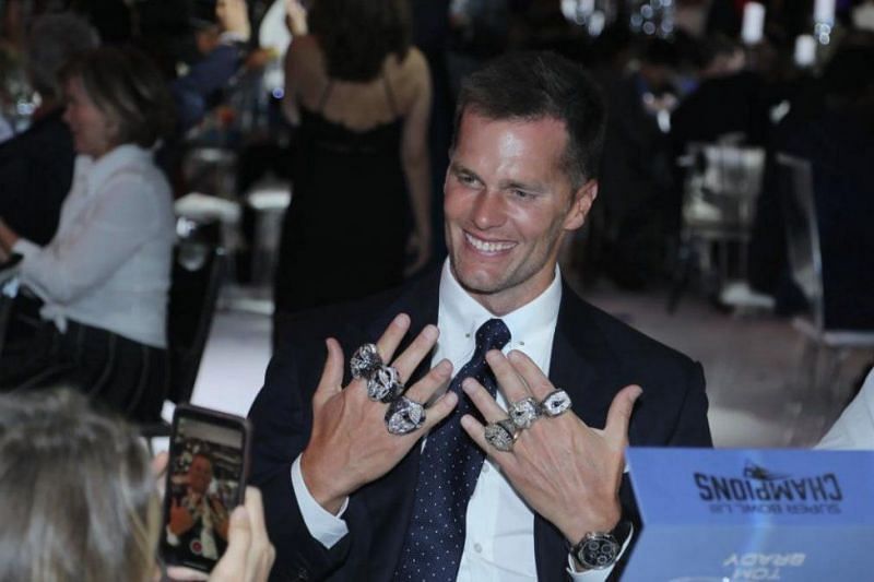 Tom Brady rings