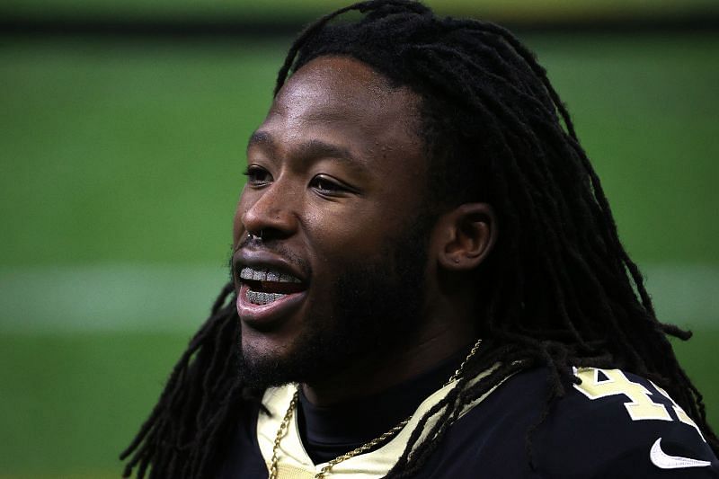 Alvin Kamara in action for the New Orleans Saints. Photo: Getty Images