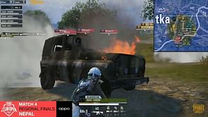 PUBG Mobile: PMCO Split Nepal Finals Day 1 overall standings