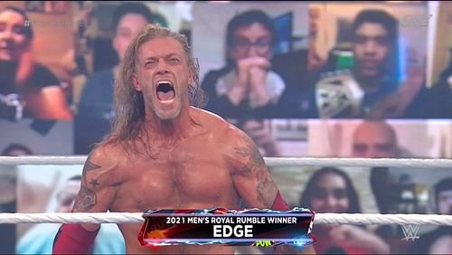 Edge won the 2021 Royal Rumble