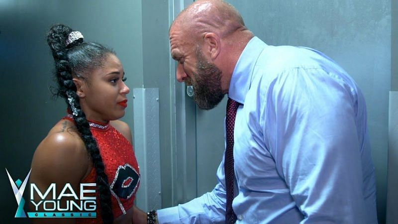 Triple H has been a mentor for Bianca Belair