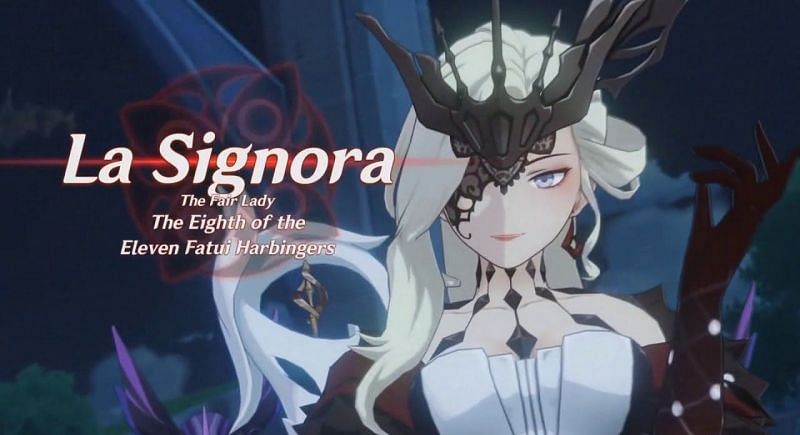 Everything known about Signora in Genshin Impact so far.