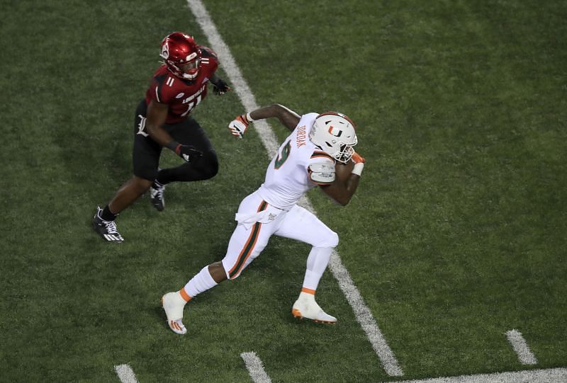 Miami Hurricanes TE Brevin Jordan