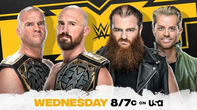 The NXT Tag Team Champions have already faced Killian Dain and Drake Maverick