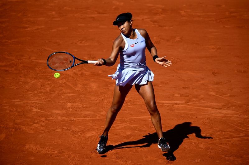 Naomi Osaka at the 2019 French Open