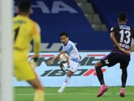 Len Doungel did everything right even to help Jamshedpur FC get the three points. Courtesy: ISL