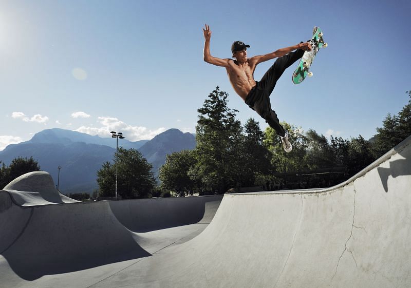 Olympic Skateboard qualifier Tyler Edtmayer trains in Austria