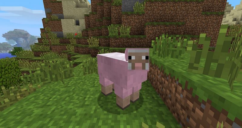 pink sheep plush minecraft