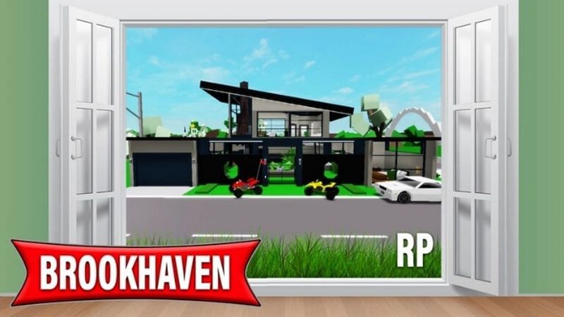A welcoming screen for Brookhaven RP on Roblox. (Image via Roblox.com)