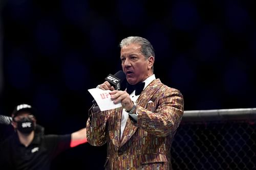 UFC announcer Bruce Buffer is celebrating 25 years with the promotion