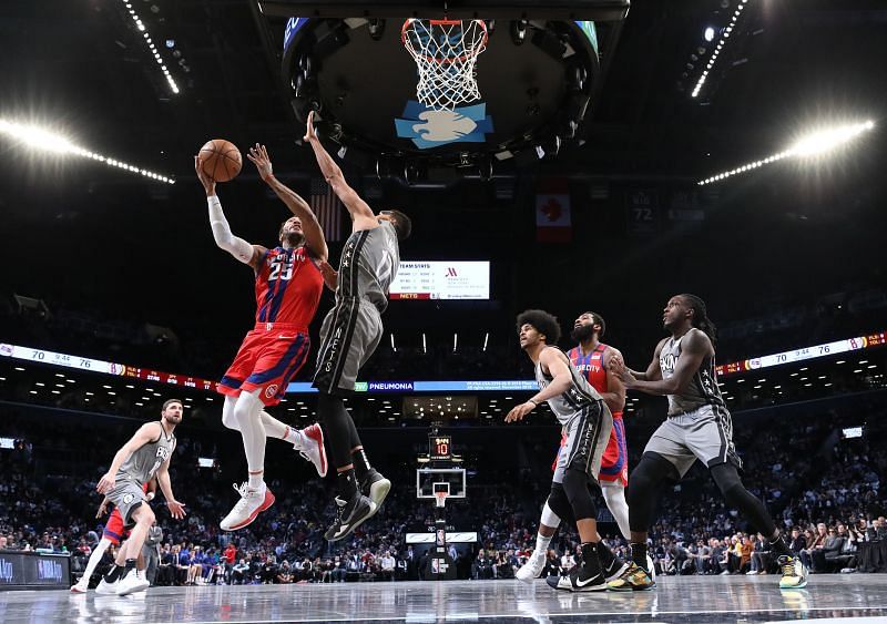 The Detroit Pistons host the Brooklyn Nets on Tuesday