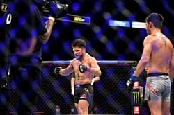 Former UFC bantamweight champion Henry Cejudo shares a glimpse of his own statue