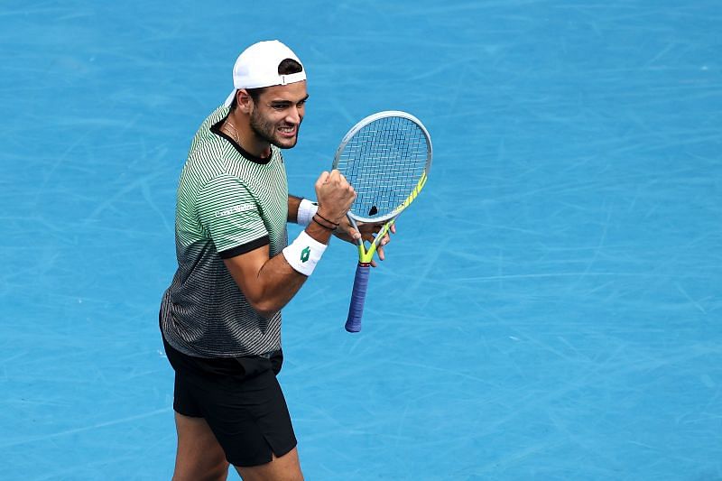 Matteo Berrettini is through to the fourth round of the Australian Open