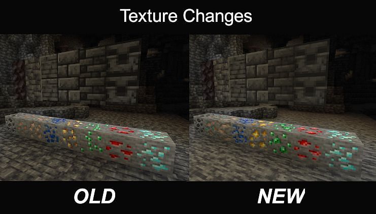 Woohoo! More texture changes! (Image via Minecraft)