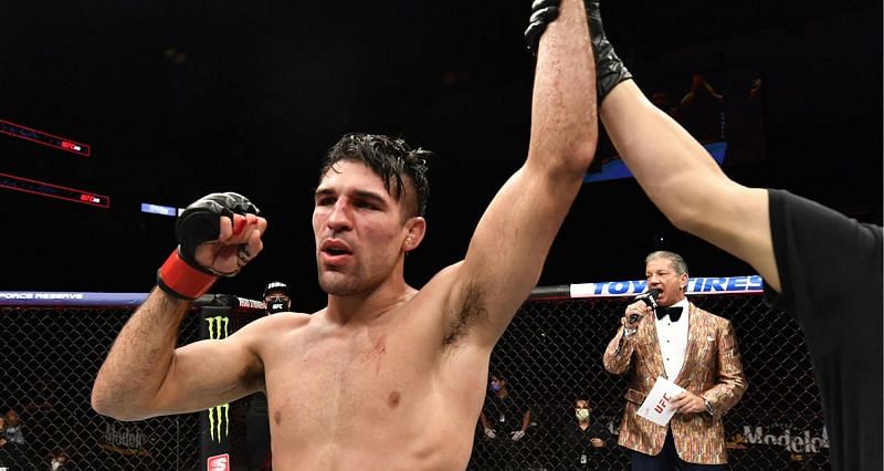 Vicente Luque is currently ranked at No. 10 in welterweight division