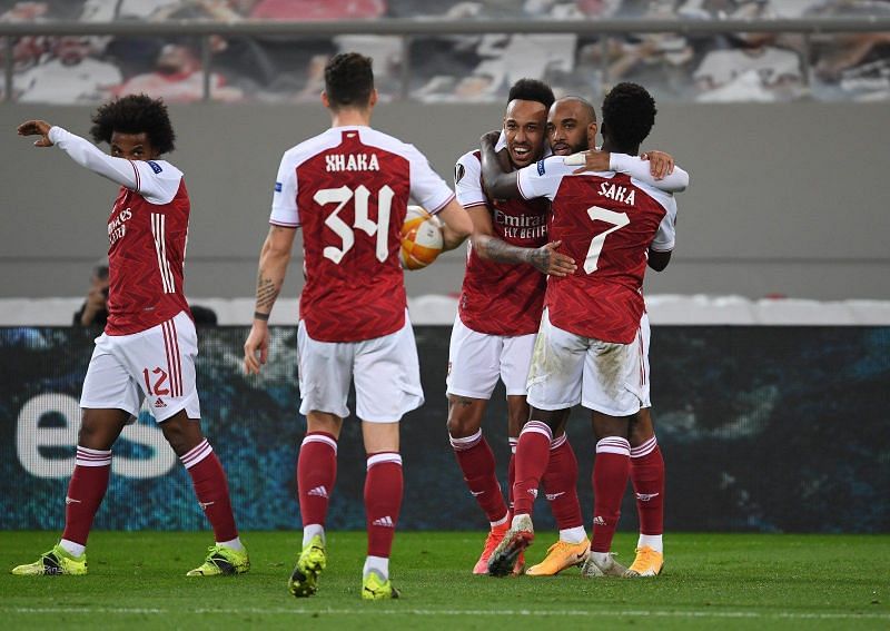 Arsenal defeated Benfica 3-2 in the Europa League.