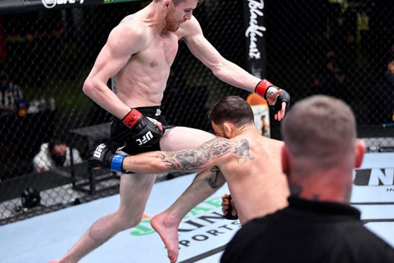 Cory Sandhagen knocked out Frankie Edgar at UFC Vegas 18