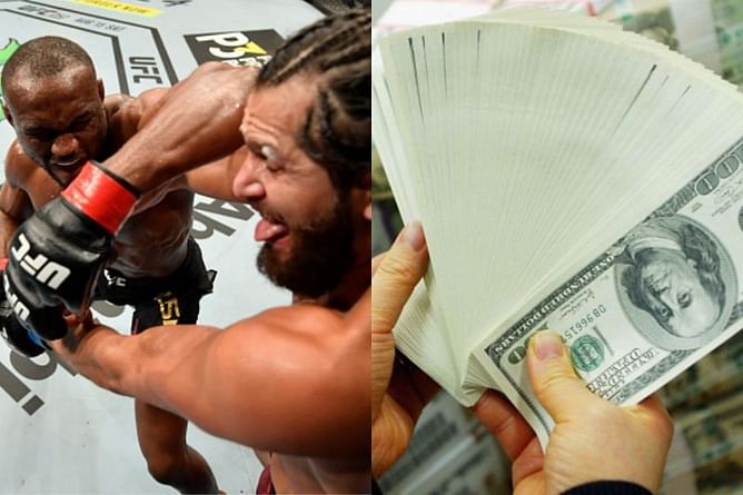How much money did Kamaru Usman make for defeating Jorge Masvidal at UFC 251?